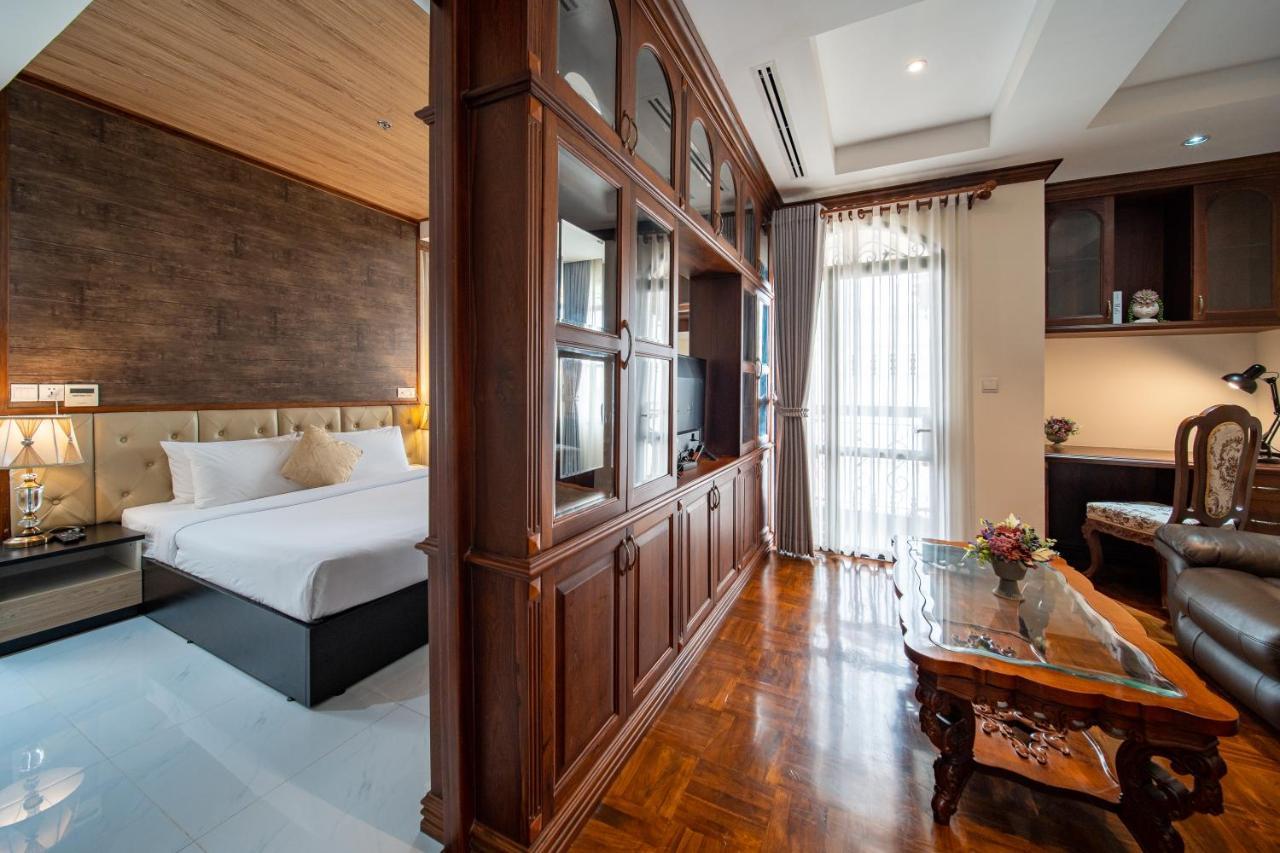 แอลซีเอส โฮเทล แอนด์ อพาร์ตเมนต์ Hotel พนมเปญ ภายนอก รูปภาพ